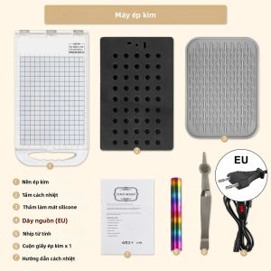 Máy Ép Nhiệt Không Dùng Điện Dành Cho Giấy Da Vải Ép Nổi Chuyển Màng Vinyl Lý Tưởng Để Làm Thiệp - Máy Ép