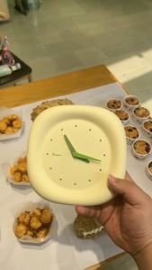 Bubble Clock Wall Simple New Living Room Bedroom Silent For Home Decoration Quartz Needle Self Adhesive Hanging Watch