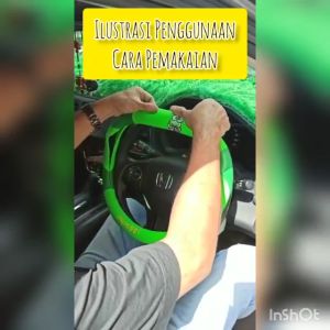 Cover Stir Mobil Enviland Sarung Stir Mobil Avanza Rush Innova Bisa COD Sameday Instant Ready Stock