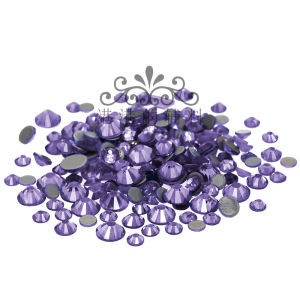 Flat Bottom Drill Coupled Purple Rhinestones Nail Art Mobile Phone Case DIY Accessories Jewelry Decoration Beads Fashionable