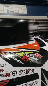 Sticker striping motor Honda BEAT DELUXE 2020-2023 variasi keren AZ 11