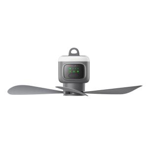 Ceiling Fan Camping Tent Air Circulator Cooler 12000mAh USB Rechargeable Portable Electric Fan with LED Light for Camping Car