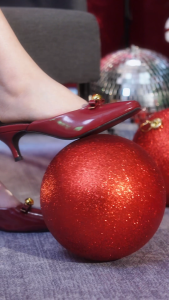 SEPASANG COLLECTION Veluna Mules Heels Wanita 5 Cm