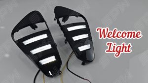 Proton X50 (2020-2024) Front Bumper LED Daylight DRL Cover Fog Lamp Fog Light Spot Light X-50 Foglamp Foglight Spotlight RC 2020 2021 2022 2023 2024 2025