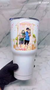 แก้วเยติเก็บความเย็นขนาด30ออนซ์ พร้อมสกรีนข้อความรูปภาพข้อความตามสั่ง ส่งเร็วทันใจ1-2วัน