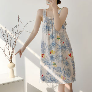 KASIHAN | Summer Lightweight Strap Dress Light Refreshing Sweet Style Student