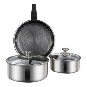 Dinggelvxing | Portable Foldable Outdoors Cookware Set Stainless Steel 316