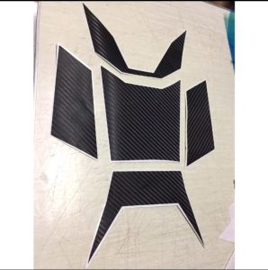 Honda Airblade 150/160 Tank Pad 3D Matte Carbon Sticker (Quality Sticker)