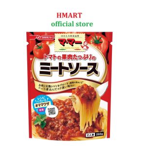 Nước xốt cà chua và thịt Nisshin gói 260g làm mì ý spaghetti - Siêu Thị HMART