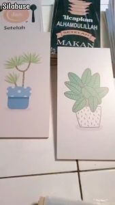 Hiasan Dinding Kaligrafi Lafadz Allah Muhammad dan Ayat Kursi HDA 03 009