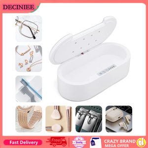 DECINIEE Multi Functional Voice Disinfection Box UV Nail Tools Sterilizer Aromatherapy Disinfection Box Manicure/ Make Up Tools/ Jewelry
