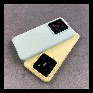  Green Light Yellow Liquid Silicone Phone Case for iQOOZ9TURBO 11S/10PRO NEONeo9S/Z3 Protective Cover Resistant to Dirt And Scratches