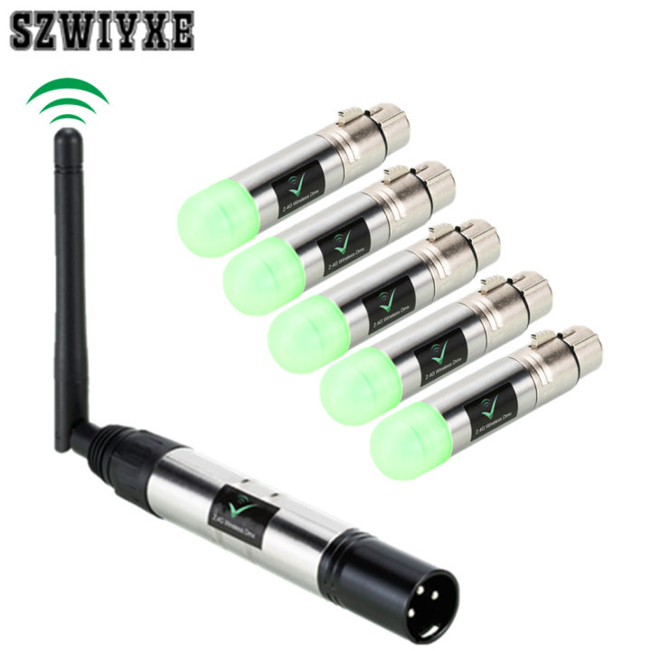 SIRS-E AnyDMX V2 Wireless DMX Transmitter – Kabellos, 5-polig XLR, Reichweite Bis 2000 M