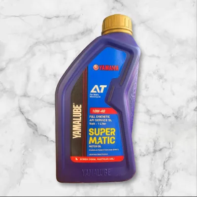 OLI YAMALUBE SUPER MATIC 1LITER..PERBOTOL..10W-40