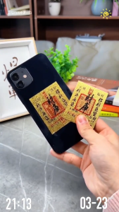 ✅SG Ready Stocks✅ JOMO 3 pcs for 9.90 Treasury Supplement Imitation Gold Foil Phone Sticker 财库仿金箔手机贴 Wealth and Prosperity Sticker