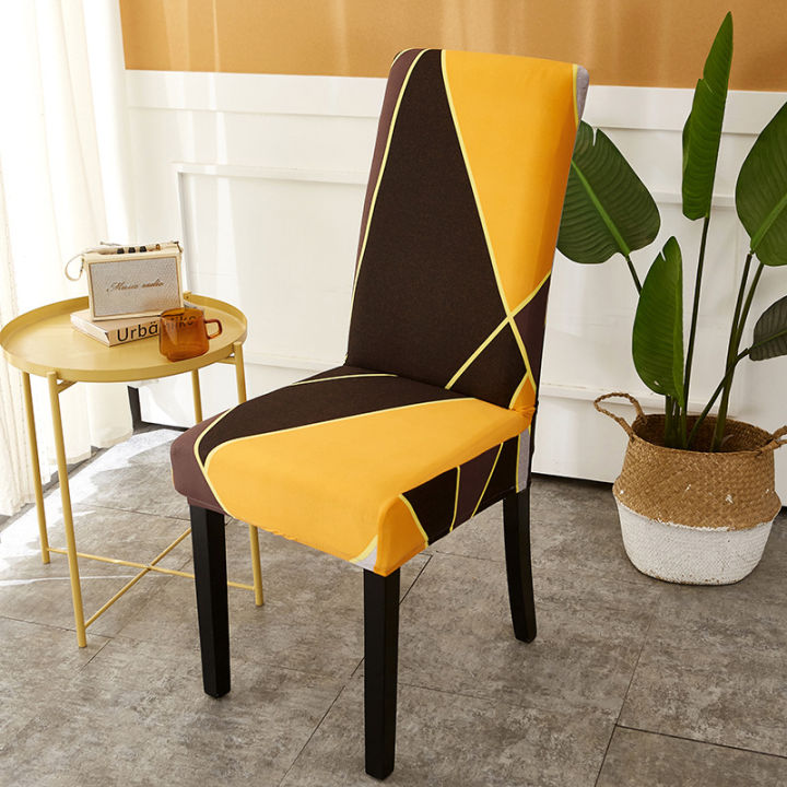 Sarung Kursi Elastis Sarung Kursi Makan Elastis Motif Elastic