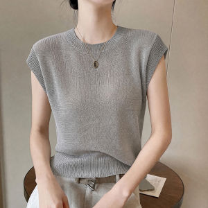 SHEHAN | Sleeveless Slimming Casual T-shirt