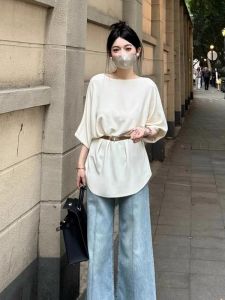 YUEZHONGWEI | Loose & Slimming Design Womens Summer Knit Top