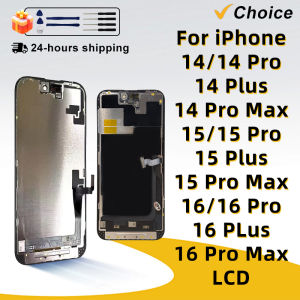 AAAA++++ OLED INCELL Display For iPhone 13 14 15 16 Pro Max LCD 3D True Tone 16E 14 15 Plus Touch Screen Part Replacement