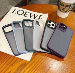 GTECH Metal Lens Matte Case For iPhone 12 12Pro 12ProMax iPhone13 13ProMax 13Pro iPhone14 14ProMax 14Pro 14Plus iPhone15 15ProMax 15Plus 15Pro