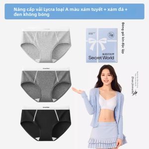 Secret World | Quần Lót Nữ Thoáng Khí Chống Khuẩn Cotton