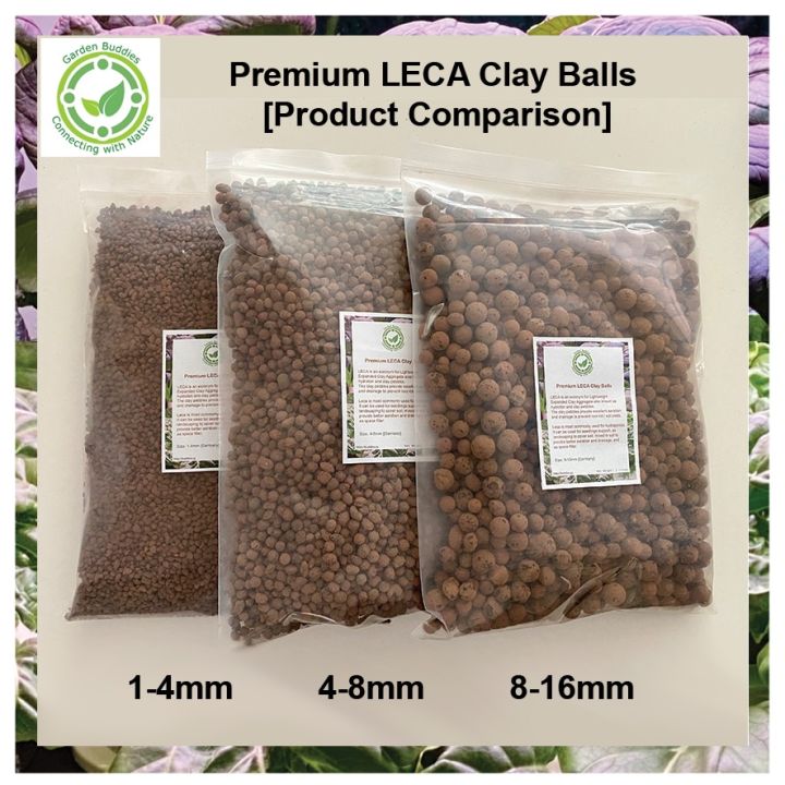 (SG LOCAL STOCK) Premium LECA Clay Balls / Lecca Clay Balls For Hydroponics / Hydroponic Clay