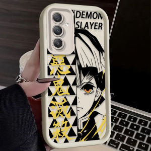 Bandai | Demon Slayer Tanjiro ZENITSU Samsung Galaxy A16/A26/A36/A56/A05S/A15/A25/A35/A55/A54/A34/A24/A14/A13/A52/A52S/A51 Vỏ Silicon Chống Trầy Xước Thiết Kế Mờ Nhẹ Chống Bụi