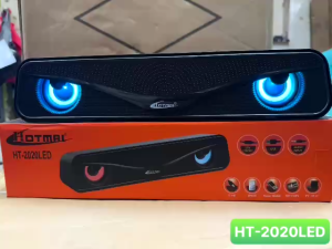 Loa vi tính 2.0 HOTMAI HT-2020 LED siêu đẹp kết nối đa phương tiện Laptop PC điện thoại Tivi