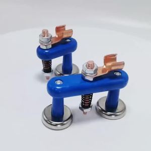 Kẹp Nối Đất Hàn Từ Tính Đế Cố Định Dẫn Điện Hai Đầu/một Đầu Máy Hàn Điện Giá Đỡ Đầu Nam Châm Để Hàn
