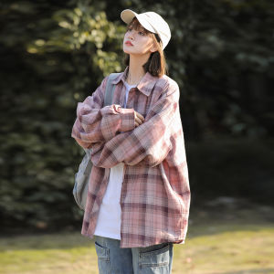 Tonlion Mens Long Sleeve Shirt Pure Cotton Thin Spring Summer Plaid Casual Style Large Size Button up Outerwear Coat