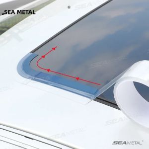 SEAMETAL Đa Năng Ô Tô Xe Cửa Sổ Trời Viền Niêm Phong Dải 3/6M Chống Thấm Nước Chịu Nhiệt Độ Cao Cách Âm Bộ Cao Su EPDM
