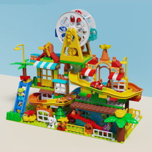 Educational Large Particle Blocks Table Childrens Assembly Game Table Puzzle 3 to 6 Years Old New 2025 Model Toy