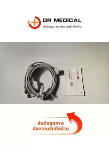 NIMED สาย EKG ปลายสาย 3 leads แบบกระดุม ข้อต่อ6pin  (รุ่น: 2340S)
