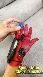 Childrens Spider-Man Toys / Spider-Man Gloves / Web Shooters / Spider-Man Birthday Gift Toys