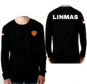 Kaos Linmas Lengan Panjang Tshirt Pria Fashion Pria Kaos Pria Linmas Kaos Tangan Panjang Hansip