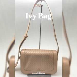 ZORRA Ivy Tas Sling Bag Selempang Bahu Shoulder Bag Wanita Muda Kekinian Mewah Elegan Korean Style