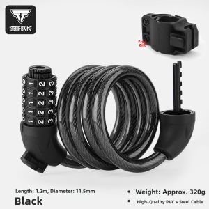 TOSUOD | Portable Combination Anti-theft Bicycle Lock