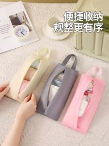 Travel Portable Handheld Underwear Socks Cosmetic Waterproof Storage Bag Luggage Organizer Cosmetic Bag for Outdoor Camping Hiking