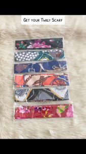 Twilly Scarf Bag Pair: A Multi-functional Tote & Stylish Women's Accessory