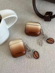 Retro Spill Proof Brown Coffee Bean Design Protective Case for Airpods4 Creative Artistic Apple 2nd Gen Wireless Bluetooth Earphone Shell