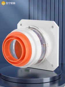 JIAYUN | Tấm Chắn Khói Ống Thông Gió Nhà Vệ Sinh Phòng Tắm Phổ Thông Ống Thông Gió Nhà Bếp Quạt Thông Gió Phòng Tắm Chống Khói