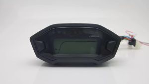 RYSJM | Universal Motorcycle Speedometer Digital Panel Meter Display Tachometer Speed Odometer Fuel Level Water Temp for 24 Cylinder