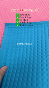 Babyworld Navi Diaper Changing Mat for Baby Air Filled Double Layer Rubber | Diaper Changing Pad