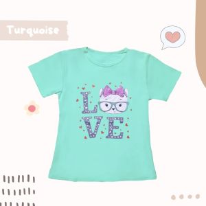 baju impor anak cewek/kaos santai anak perempuan/pakaian baju lemgen pengen anakcewek impor ± 11-13 th