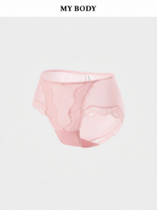 Mybody | New French Lace Comfortably Fitted Mid-Waist Bikini