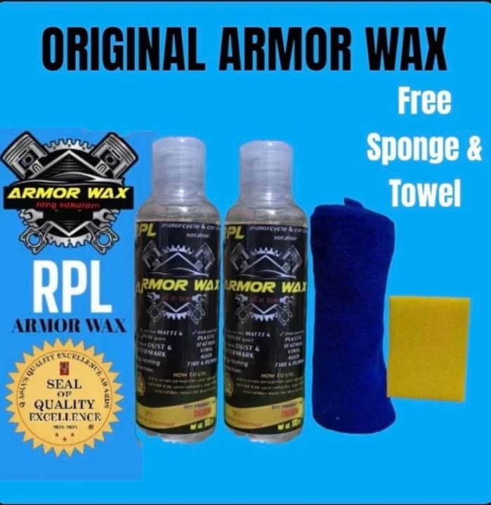 Armor wax original buy 1 take 1 promo 60ml | Lazada PH