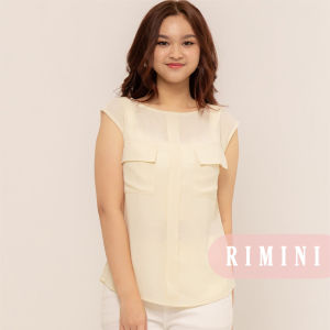 RIMINI - Atasan Wanita Blouse Cargo Tanpa Lengan Size XS-XL - Selvia Top 85840