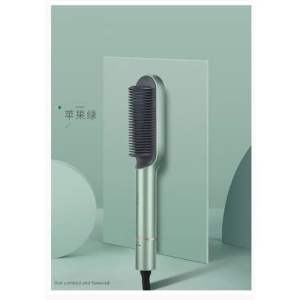 K-Skin Upgrade Hair Straightener Comb Negative Ion  2 In 1 hair straightener iron Hair Curler Anti Scald Hair KD380