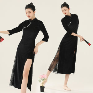 ชุดเต้นรำจีนโบราณ ชุดเต้นรำจีนแบบย้อนยุค ชุดเต้นรำจีนแบบคลาสสิก ชุดเต้นรำจีนแบบมืออาชีพ ชุดเต้นรำจีนแบบลำลอง