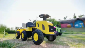 Children Toy รถขาไถเด็ก รถขาไถ สี่ล้อไถ 4ล้อ รถขาถีบ ของเล่นเด็ก กระบะถอดออกได้ No.1899